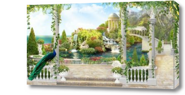 Картина Райский сад картина