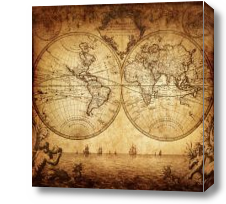 Картина Карта мира